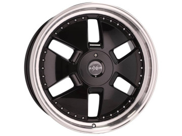 Jantes AXXION Y1 21x11 5X112 ET 32 66.6 (Preto + Aba Polida)