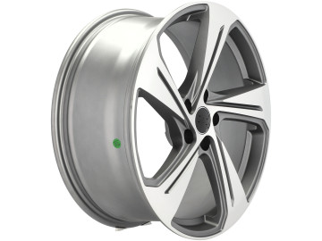 Jantes Audi A3 19x8 5X112 ET 40 66.5 (Cinza Polido Matte)