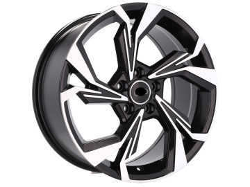 Jantes Audi A3 Sportback S Line 19x8 5X112 ET 35 66.5 (Preto Polido)