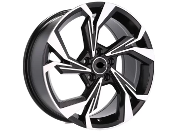 Jantes Audi A3 Sportback S Line 19x8 5X112 ET 40 66.5 (Preto Polido)