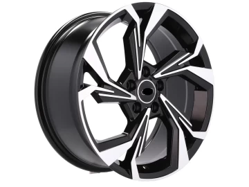Jantes Audi A3 Sportback S Line 19x8 5X112 ET 40 66.5 (Preto Polido)