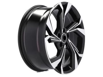 Jantes Audi A3 Sportback S Line 19x8 5X112 ET 40 66.5 (Preto Polido)