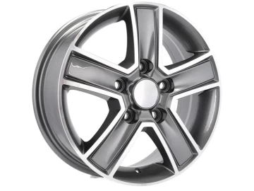 Jantes Autocaravana Carga 15x6.5 5X130 ET 50 84.1(Cinza Polida)