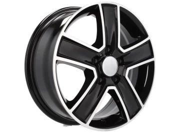 Jantes Autocaravana Carga 15x6.5 5X160 ET 58 65.1 (Preto Polido)