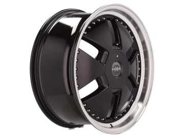 Jantes Axxion Y1 21x9 5X112 ET 40 66.6 (Preto + Aba Polida)