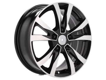 Jantes Look Renault Trafic 16x6.5 5X118 ET 45 71.1 (Preto Polido)