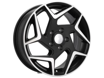 Jantes Ford Fiesta ST 15x6 4X108 ET 45 63.3 (Preto Polido)