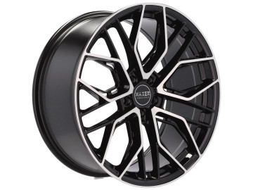 Jantes HAXER HX015F 20x10.5 5X120 ET 30 72.6 (Preto Polido)