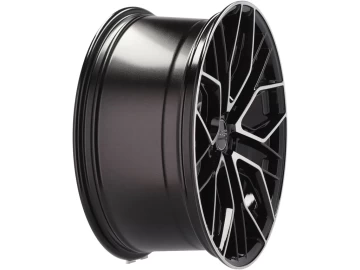 Jantes HAXER HX015F 20x9 5X112 ET 30 66.5 (Preto Polido)