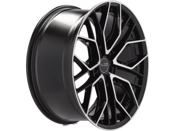 Jantes HAXER HX015F 20x9 5X112 ET 30 66.5 (Preto Polido)