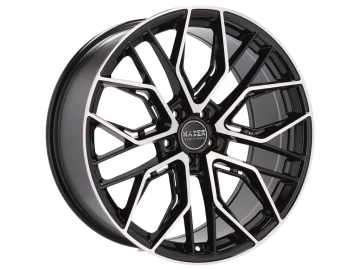 Jantes HAXER HX015F 20x9 5X112 ET 30 66.5 (Preto Polido)