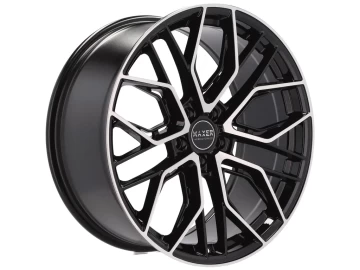 Jantes HAXER HX015F 20x9 5X112 ET 30 66.5 (Preto Polido)