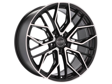 Jantes HAXER HX015F 20x9 5X120 ET 30 72.6  (Preto Polido)