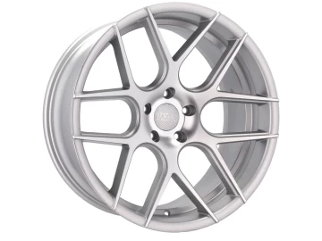 Jantes HAXER HX022 17x8 5X120 ET 20 74.1 (Prata Polida)