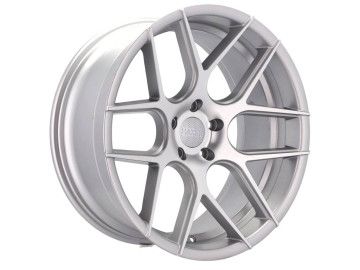 Jantes HAXER HX022 17x8 5X120 ET 35 74.1 (Prata Brilhante)