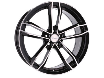 Jantes HAXER HX023 R18x8 5X100 ET 40 73.1 (Preto Polido)