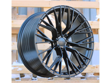 Jantes HAXER HX024F 20x9 5X112 ET 30 66.6 (Preto Metade Matte)