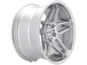 Jantes HAXER HX030 19x10 5X120 ET 40 72.6 (Prata + Aba Polida)
