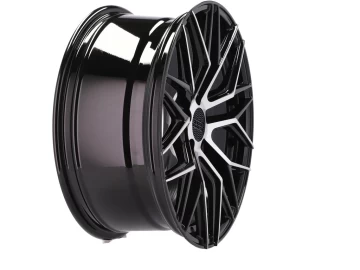 Jantes HAXER HX035 18x8 5X108 ET 40 67.1 (Preto Polido)