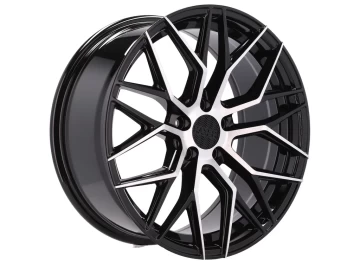 Jantes HAXER HX035 18x8 5X115 ET 41 70.1 (Preto Polido)