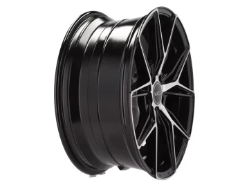 Jantes HAXER HX043 19x8.5 5X108 ET 40 67.1 (Preto Polido Metade Matte)