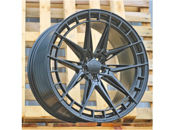 Jantes HAXER HX046F 19x8.5 5X120 ET 33 72.6 (Preto Metade Matte)