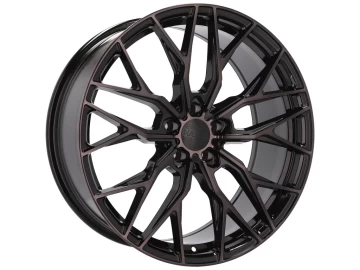 Jantes HAXER HX05F 20x10 5X112 ET 40 66.6 ( Black+Tinted Face