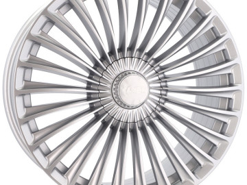 Jantes HAXER HX09F 20x10 5X112 ET 48.1 66.6 (Prata Brilhante)