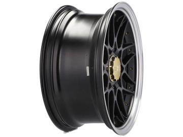 Jantes HAXER HX-025 15x7 8X100/114 ET 25 73.1 (Preto + Aba Polida)