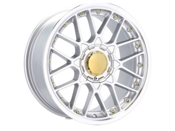 Jantes HAXER HX-025 15x8 8X100/114 ET 30 73.1 (Prata+Aba Polida) 