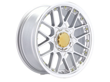 Jantes HAXER HX-025 15x8 8X100/114 ET 30 73.1 (Prata+Aba Polida) 