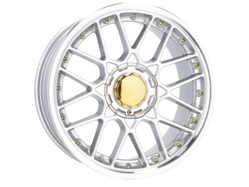 Jantes HAXER HX-025 15x8 8X100/114 ET 30 73.1 (Prata+Aba Polida) 