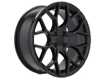 Jantes HAXER HX013 16x5.5 4X100 ET 30 60.1 (Preto Polido Metade Matte) 