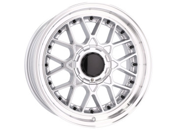 Jantes HAXER HX-025 17x8 10X112/120 ET 30 74.1 (Prata + Aba Polida)