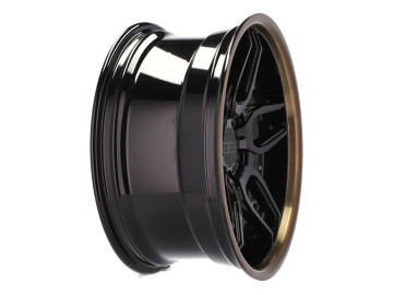 Jantes HAXER HX030 18x10 5X120 ET 15 74.1 (Preto +Bronze Aba)