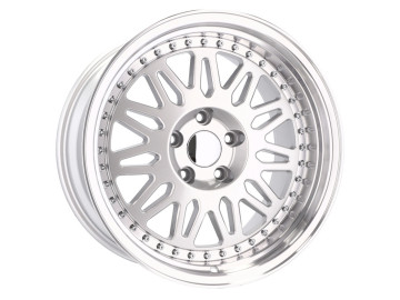 Jantes HAXER HX028 18x10 5X120 ET 22 74.1 (Prata + Aba Polida) 