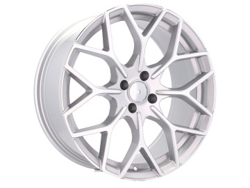 Jantes HAXER HX013 18x8 4X100 ET 30 60.1 (Prata Polida)