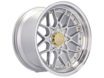 Jantes HAXER HX-025 18x9 10X120/112 ET 20 74.1 (Prata + Aba Polida)