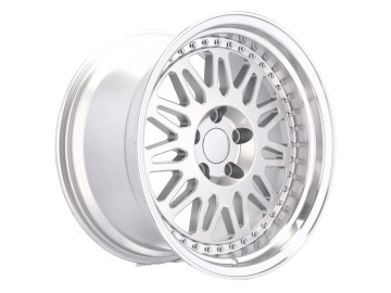 Jantes HAXER HX028 18x9 5X120 ET 22 74.1 (Prata + Aba Polida) 