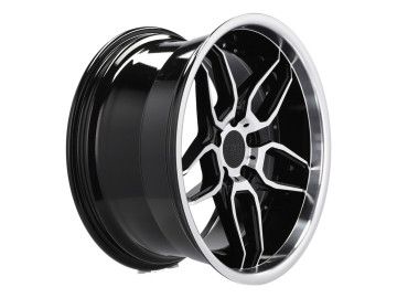 Jantes Haxer HX030 19x8.5 5X120 ET 35 72.6 (Preto Polido)