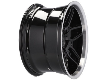 Jantes Haxer HX030 19x8.5 5X120 ET 35 72.6 (Preto Polido + Revestimento em Pó)