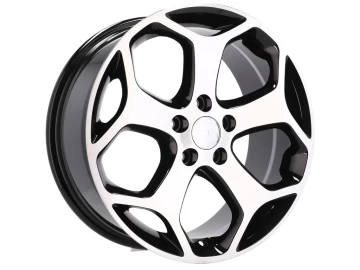 Jantes Look Ford Focus Mondeo 16x6.5 5X108 ET 50 63.4 Preto Polido