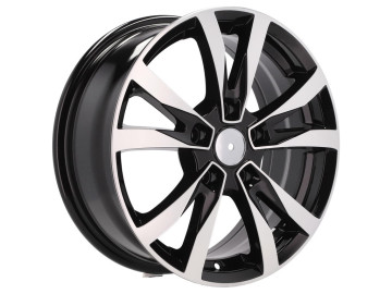 Jantes Look Renault Trafic 16x6.5 5X114.3 ET 42 67.1 (Preto Polido)