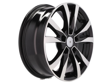 Jantes Look Renault Trafic 16x6.5 5X114.3 ET 42 67.1 (Preto Polido)