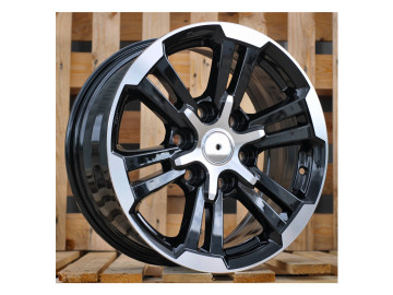 Jantes 17x7.5 6X139.7 ET 38 67.1 (Preto Polido)