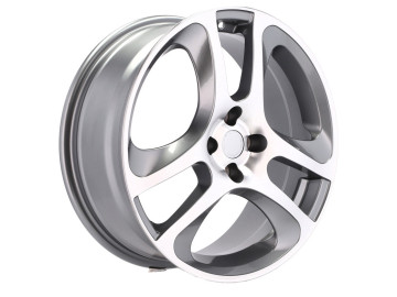 Jantes Look ALFA ROMEO Mars Mito 17x7 4X98 ET 41 58.5 (Cinza Polido) 