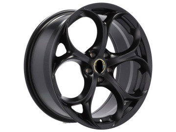 Jantes Look Alfa Romeo Giulia 18x8 5X110 ET 33 65.1 (Preto Metade Matte)