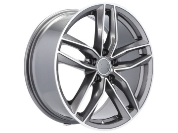 Jantes Look Audi RS6 C7 16x7 5X112 ET 39 66.5 (Cinza Polido)