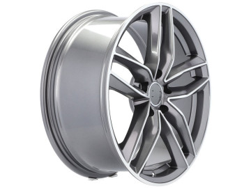 Jantes Look Audi RS6 C7 17x7.5 5X112 ET 45 66.5 (Cinza Polido)