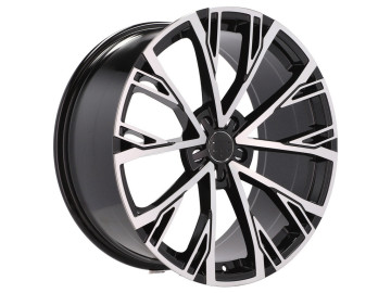 Jantes Look Audi A5 concept 22x9.5 5X112 ET 30 66.5 (Preto Polido)